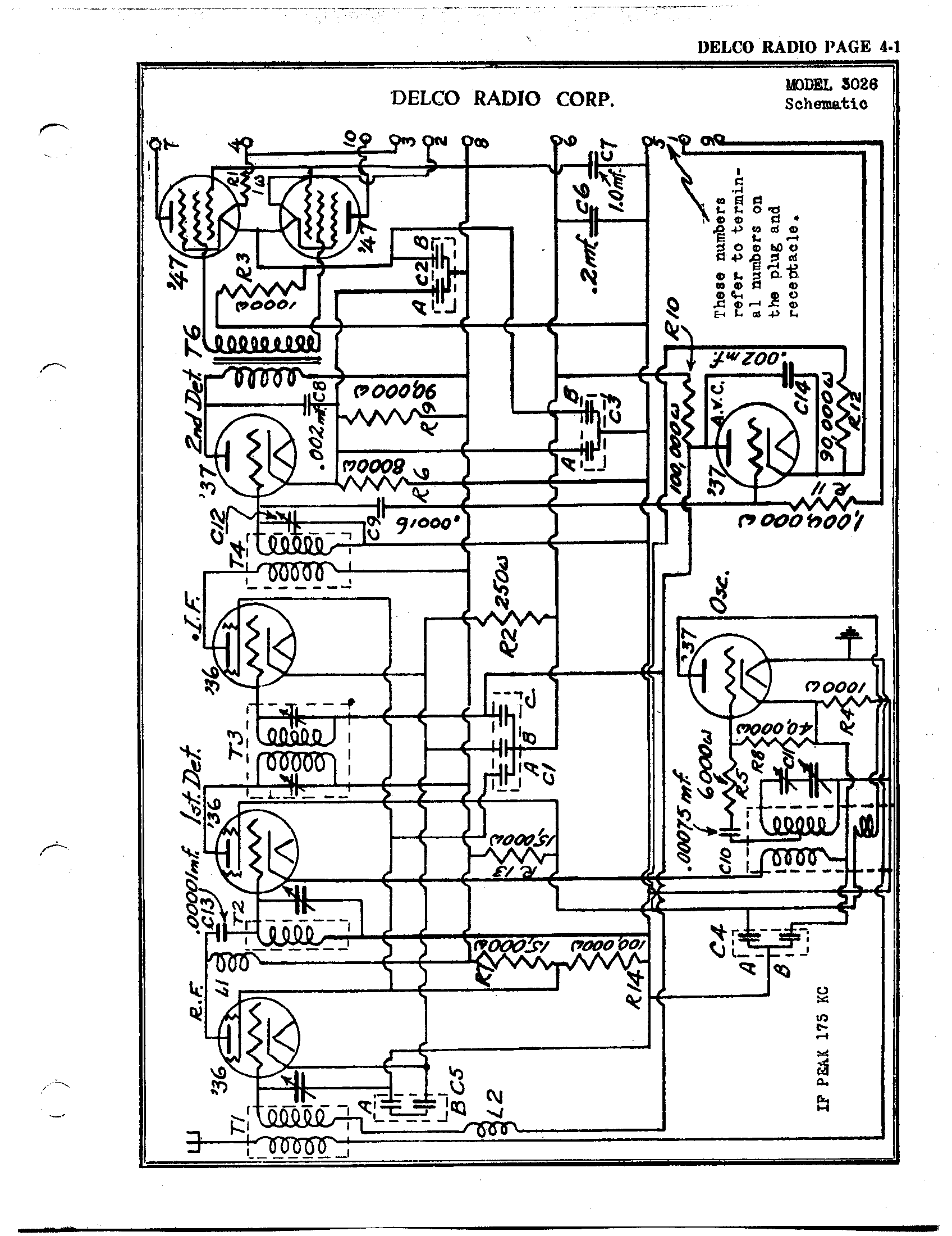 Delco Radio Wiring Diagram 25865029 - Wiring Diagram