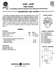NOS Tube Specification Sheet