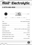Datasheet for 70 µF - 350 V