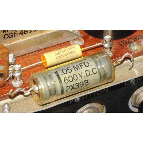 Customer image:<br/>"Recapping 75 year old Navy TS-34A Oscilloscope"