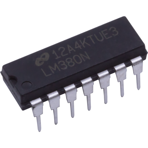 Audio Power Amplifier - LM380, Class-AB, 2.5W, 14-Pin DIP image 1