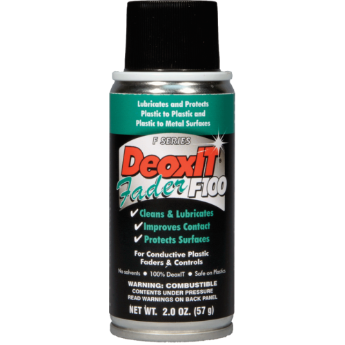 DeoxIT® Fader F100 - Caig, 100% spray image 1