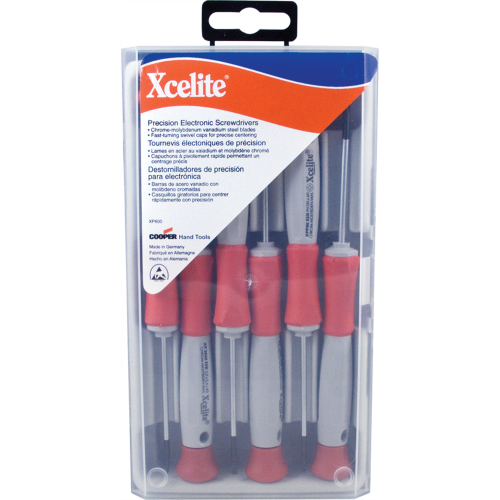 Screwdriver Set - Xcelite, Precision, XP600, 6 pieces image 2