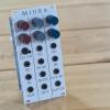 Customer image: "Color-coded knobs on Serge Wave Multiplier eurorack clone"